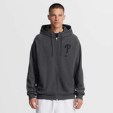 Philadelphia Phillies Authentic Collection Player Raglan Dri-FIT Full-Zip Hoodie - Anthracite | Nike