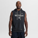 Detroit Tigers Authentic Collection Standard Issue Dri-FIT Sleeveless Hoodie - Navy | Nike