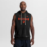 Baltimore Orioles Authentic Collection Standard Issue Dri-FIT Sleeveless Hoodie - Black | Nike