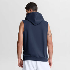 Tampa Bay Rays Authentic Collection Standard Issue Dri-FIT Sleeveless Hoodie - Navy | Nike