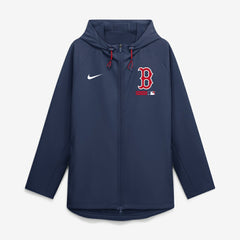 Boston Red Sox Authentic Collection Raglan Therma-FIT Full-Zip Hooded Jacket - Navy | Nike