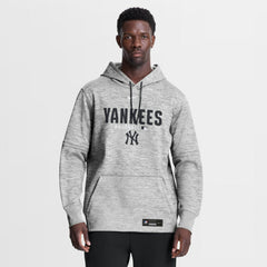 New York Yankees Authentic Collection Therma-FIT Hoodie - Heather Charcoal | Nike