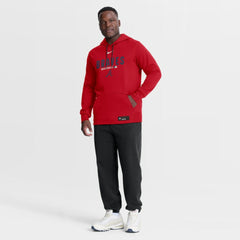 Atlanta Braves Authentic Collection Therma-FIT Hoodie - Red | Nike