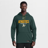 Athletics Authentic Collection Therma-FIT Hoodie - Green | Nike