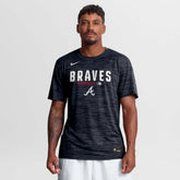 Atlanta Braves Authentic Collection Velocity Dri-FIT T-Shirt - Navy | Nike