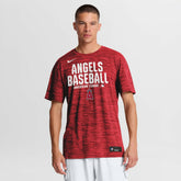 Los Angeles Angels Authentic Collection Velocity Dri-FIT T-Shirt - Red | Nike