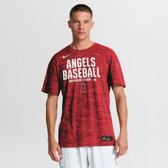 Los Angeles Angels Authentic Collection Velocity Dri-FIT T-Shirt - Red | Nike