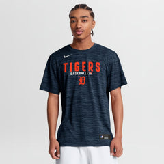 Detroit Tigers Authentic Collection Velocity Dri-FIT T-Shirt - Navy | Nike