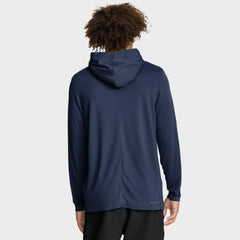 Boston Red Sox Authentic Collection Dri-FIT Long Sleeve Hooded T-Shirt - Navy | Nike