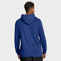 New York Mets Authentic Collection Dri-FIT Long Sleeve Hooded T-Shirt - Royal | Nike