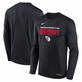 Cleveland Guardians Authentic Collection Legend Dri-FIT Long Sleeve T-Shirt - Black | Nike