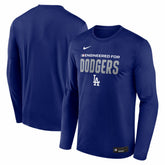Los Angeles Dodgers Authentic Collection Legend Dri-FIT Long Sleeve T-Shirt - Royal | Nike