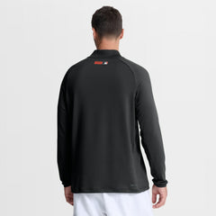 San Francisco Giants Authentic Collection Dri-FIT Raglan Half-Zip Pullover - Black | Nike