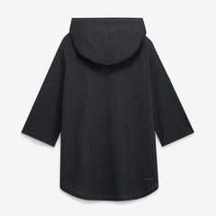 Baltimore Orioles Authentic Collection Flux Dri-FIT Raglan 3/4-Sleeve Hooded T-Shirt - Gray | Nike