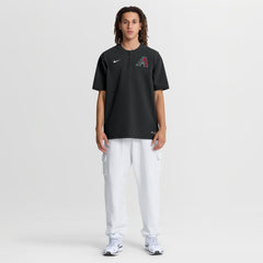 Arizona Diamondbacks Authentic Collection Dri-FIT Quarter-Zip Windshirt - Black | Nike