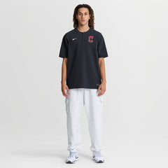 Cleveland Guardians Authentic Collection Dri-FIT Quarter-Zip Windshirt - Navy | Nike