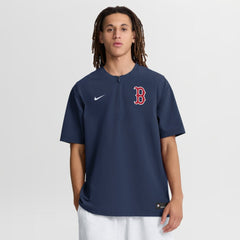 Boston Red Sox Authentic Collection Dri-FIT Quarter-Zip Windshirt - Navy | Nike