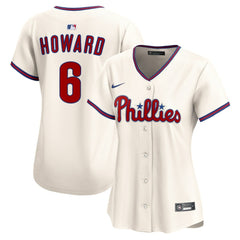 Ryan Howard Philadelphia Phillies Women's Alternate 2 Limited Jersey - Cream | Nike