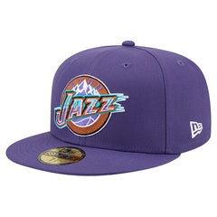 Utah Jazz Core Logo 59FIFTY Fitted Hat - Purple | New Era shop