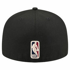 Chicago Bulls Core Logo 59FIFTY Fitted Hat - Black | New Era online