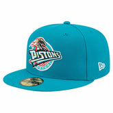 Detroit Pistons Core Logo 59FIFTY Fitted Hat sale - Teal | New Era sale