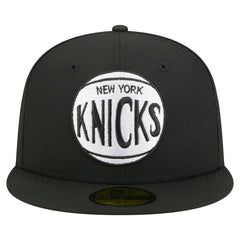 New York Knicks 59FIFTY Fitted Hat - Black | New Era cheap