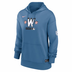 Washington Nationals Women's Authentic Collection City Connect Therma Hoodie - Blue | Nike