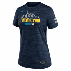 Philadelphia Phillies Women's Authentic Collection City Connect Velocity Dri-FIT T-Shirt - Navy | Nike