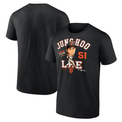 Jung Hoo Lee San Francisco Giants Hometown Caricature T-Shirt - Black