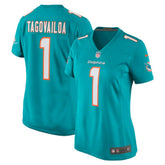 Tua Tagovailoa Miami Dolphins Women's Game Jersey - Aqua | Nike outlet