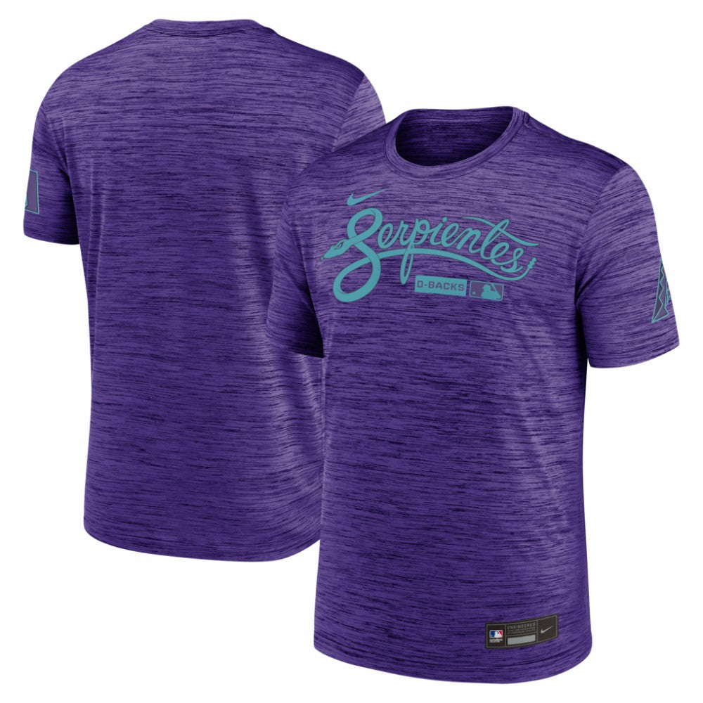 Arizona Diamondbacks Authentic Collection City Connect Velocity Dri-FIT T-Shirt - Purple | Nike