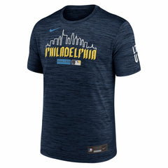 Philadelphia Phillies Authentic Collection City Connect Velocity Dri-FIT T-Shirt - Navy | Nike
