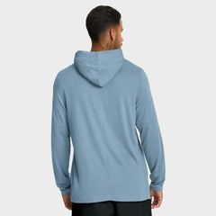 Washington Nationals City Connect Dri-FIT Long Sleeve Hooded T-Shirt - Blue | Nike