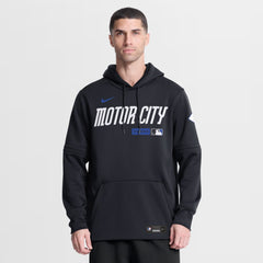 Detroit Tigers Authentic Collection City Connect Therma-FIT Hoodie - Navy | Nike
