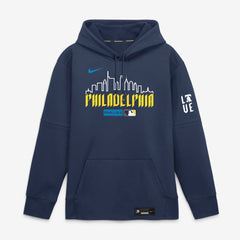 Philadelphia Phillies Authentic Collection City Connect Therma-FIT Hoodie - Navy | Nike
