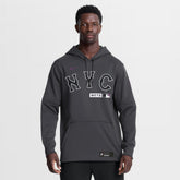 New York Mets Authentic Collection City Connect Therma-FIT Hoodie - Anthracite | Nike