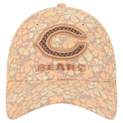 Chicago Bears New Era Women's Floral 9TWENTY Adjustable Hat - Tan cheap