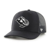 Utah Mammoth '47 Logo Trucker Adjustable Hat Black/