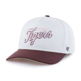 Detroit Tigers Unisex Love Letter Adjustable Hitch Hat - Stone/Burgundy | 47 brand