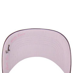 Detroit Tigers Unisex Love Letter Adjustable Hitch Hat - Stone/Burgundy | 47 brand