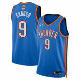 Alex Caruso Oklahoma City Thunder Unisex 2025 NBA Finals Swingman Jersey - Icon Edition - Blue | Nike for sale