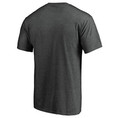 Los Angeles Dodgers Team Lockup T-Shirt - Charcoal