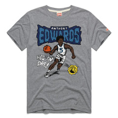 Anthony Edwards Minnesota Timberwolves Homage Unisex Comic Book Tri-Blend T-Shirt - Gray shop