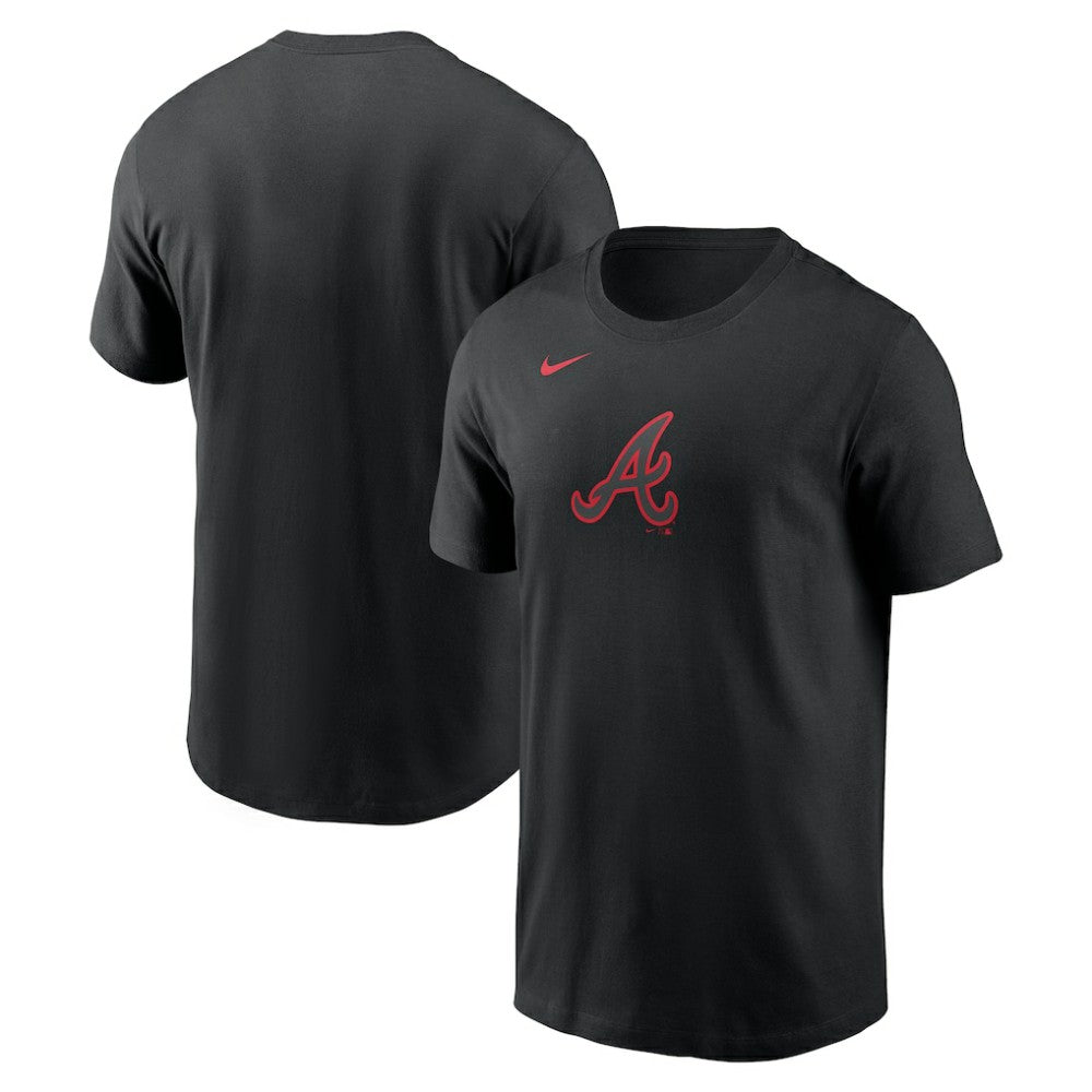 Atlanta Braves Color Pop T-Shirt - Black | Nike