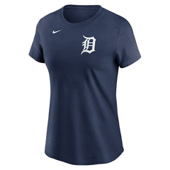 Riley Greene Detroit Tigers Women's Cooperstown Collection Fuse Name & Number T-Shirt - Navy | Nike