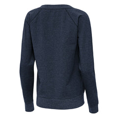 New England Patriots Antigua Women's Varsity Tri-Blend V-Neck Long Sleeve T-Shirt - Heather Navy sale