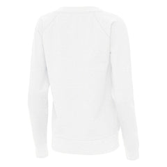 Cleveland Browns Antigua Women's Varsity Tri-Blend V-Neck Long Sleeve T-Shirt - White for sale