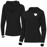 Jacksonville Jaguars Antigua Women's Trek Raglan Pullover Hoodie - Black cheap