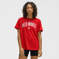 Detroit Red Wings lululemon Women's All Yours Organic Cotton T-Shirt True Red