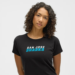 San Jose Sharks lululemon Women's Cates T-Shirt Black